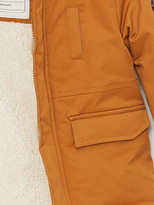 Kap??onlu Erkek Bebek Mont - Waikiki фото 3