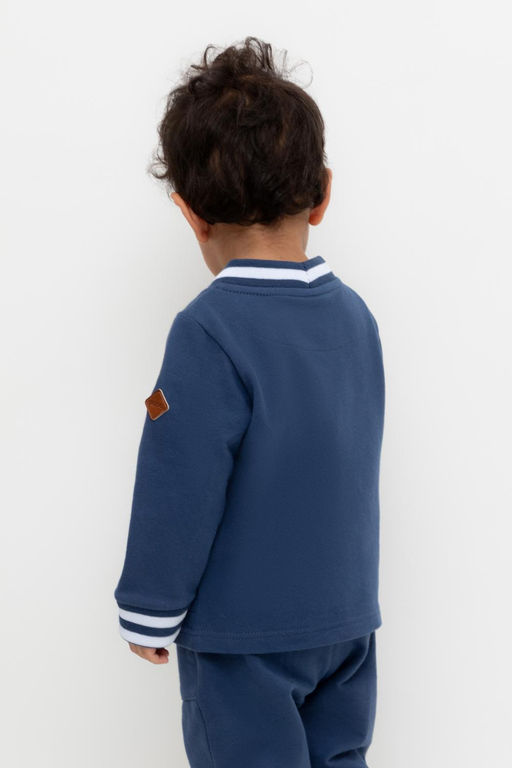 КР 302750/синий космос к564 жакет д/мал яс - Crockid фото 3