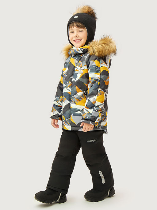 Костюм 7з1126 графит/черный