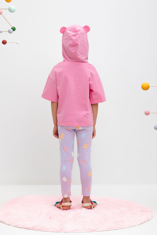 КР 4074/пастельно-лиловый,мишки к459 бриджи для дев - Crockid фото 6