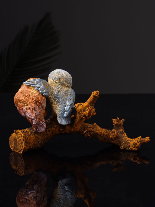 Фигурка полистоун Совушки, первая любовь, 8?13.7?5.7 см