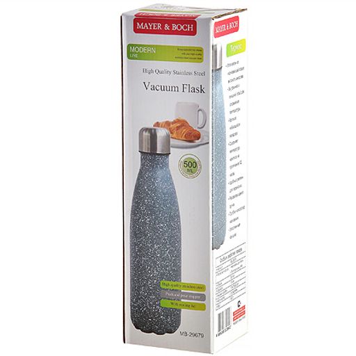 29679 Термобутылка 500мл нерж MB (х25) - Mayer&boch фото 4
