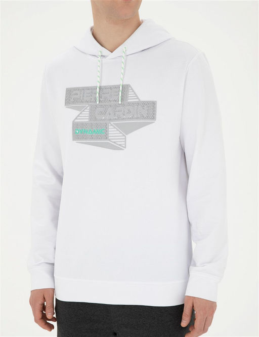 Beyaz Regular Fit Sweatshirt - Pierre cardin фото 6