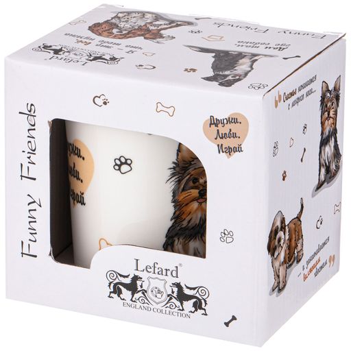 КРУЖКА LEFARD ПИТОМЦЫ 420 МЛ (КОР=36ШТ.)  фото 2