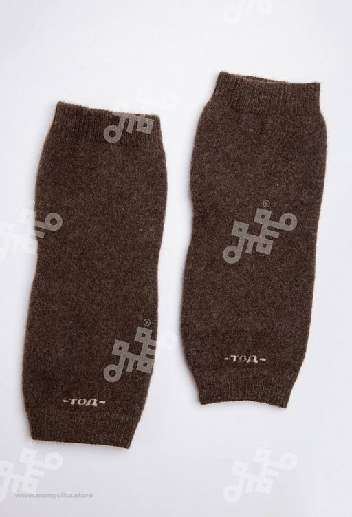 Наколенники короткие из 100% монгольской шерсти (арт. 03128) - Тод оймс ххк фото 2