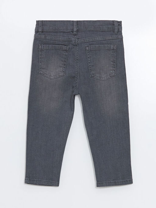 Beli Lastikli Erkek Bebek Jean Pantolon