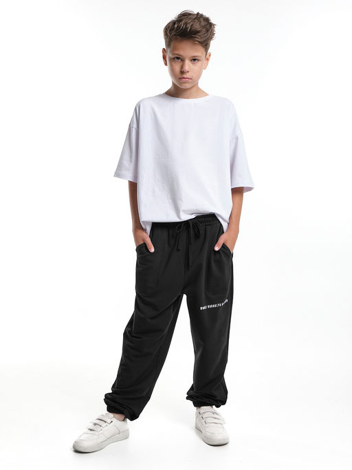 Брюки спортивные удобство и стиль для активных 22-7433 синий - Mini maxi фото 11