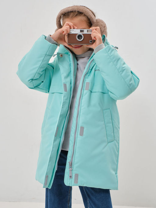 Куртка зимняя 25677-522 бирюзовый - Avese фото 141