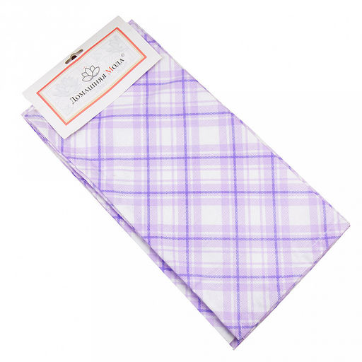 "Аромат лаванды К" Комплект столовый 4пр: салфетка сервировочная 45х45см, хлопок "Премиум" 186г/м2, "Домашняя мода" (Россия)