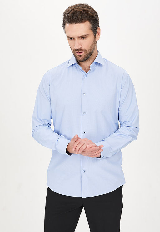 Сорочка мужская длинный рукав GREG 204/139/1155/Z/1p  фото 8