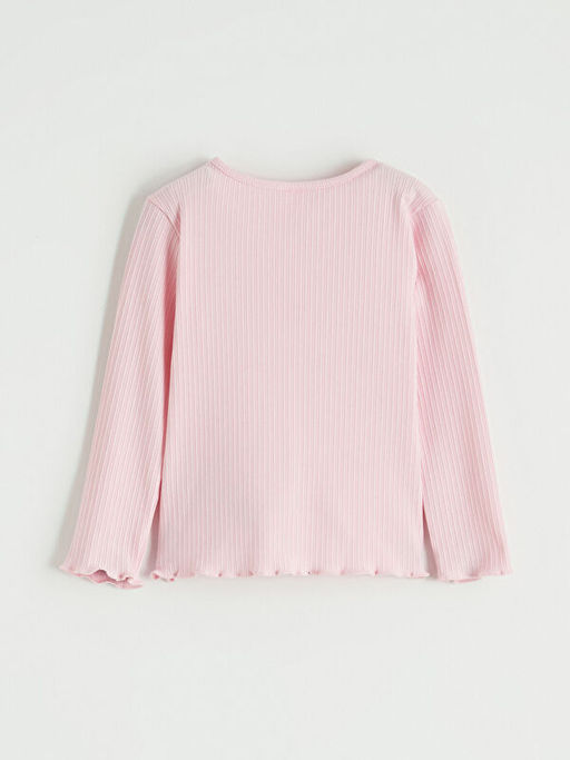 Bisiklet Yaka Kalp Nak??l? K?z ?ocuk Ti??rt