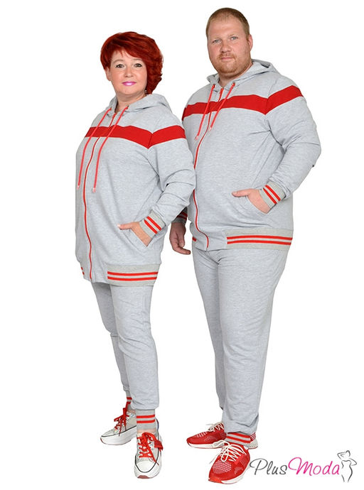 Толстовка Модель №1680 размеры 44-84 - Plusmoda фото 8