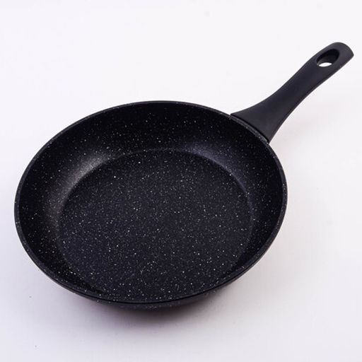 7860-1 Сковорода 22 см с мраморным покрытием с крышкой (х8)