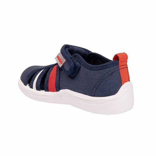 Nordman Stars туфли летние (сандалии) на липучке, цвет Синий  фото 3