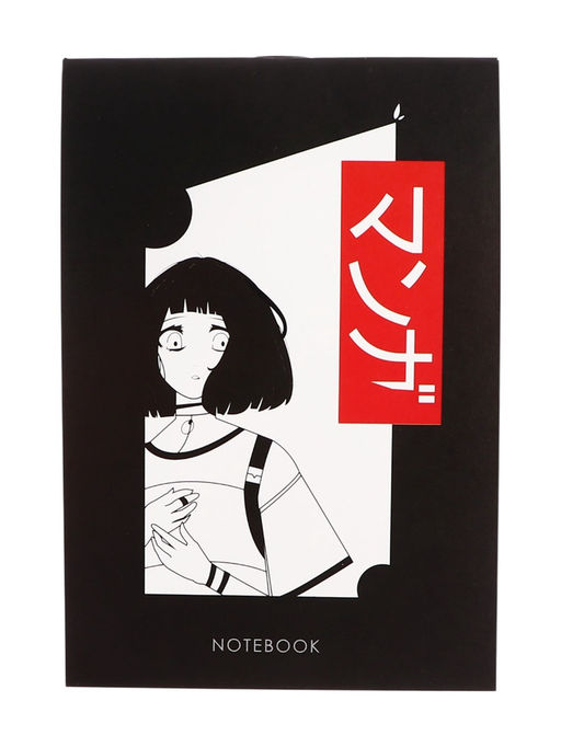 Цена за 20 шт. Блокнот А6, 24 листа в клетку на скрепке Анимэ, обложка мелованный картон, блок офсет, МИКС - Calligrata фото 5