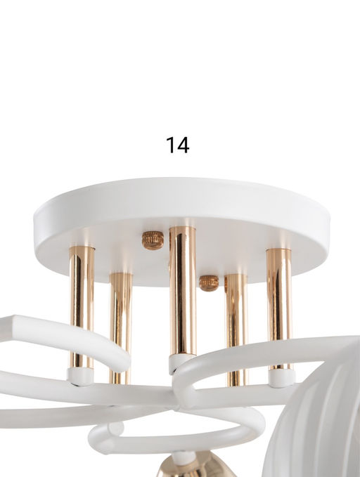 Люстра 20132/5, 5х60Вт, E27, 56х56х23 см