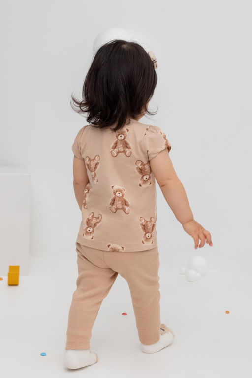 Crockid _ КР 400597/нежный бежевый к413 бриджи д/дев яс