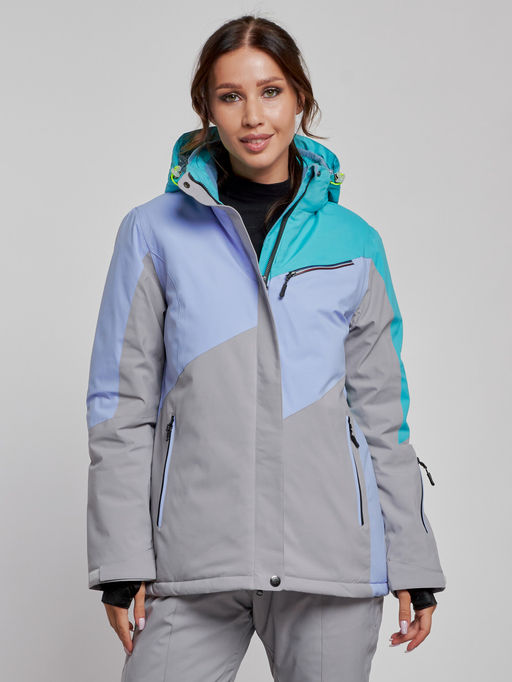 Горнолыжный костюм женский зимний зеленого цвета 02319Z - Chunmai фото 4