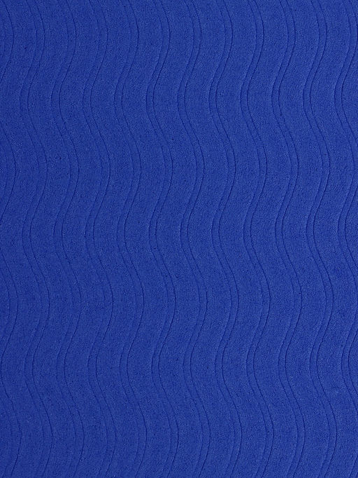 Коврик для фитнеса и йоги ONLYTOP, 183×61×0.8 см, черный/ультрамариновый