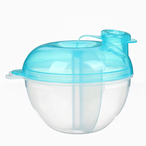 Контейнер для детского питания Крошка Я, 3 секции, ВИД 3, 180 мл., голубой