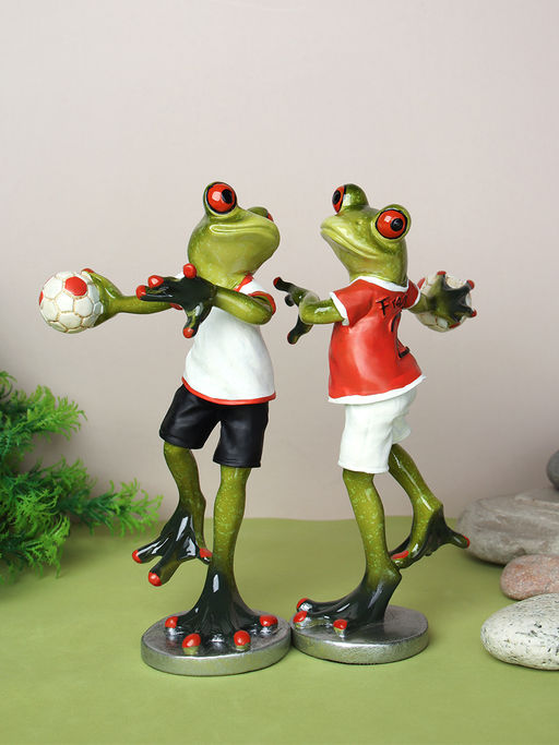 Цена за 2 шт. Фигурка Лягушка спортсмен 18 см / YX29007 /уп 2/24/ - Галеонтрейд фото 5