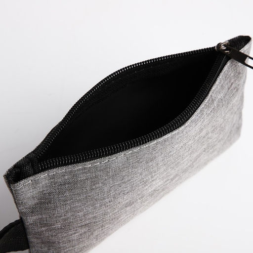 Рюкзак на молнии, с USB, 4 наружных кармана, сумка, пенал, цвет серый - Simaland фото 12