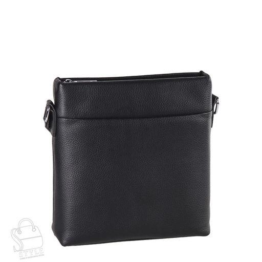 Сумка мужская кожаная 23004-3H black Heanbag в Новосибирске