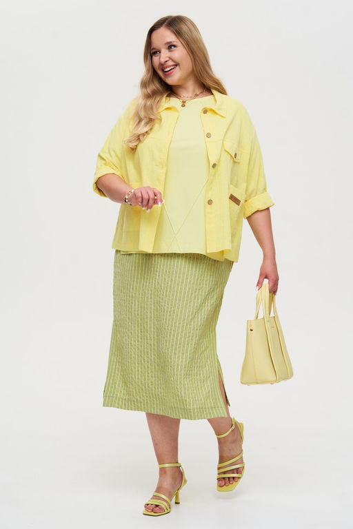Юбка Таша салатовый - Intikoma фото 19