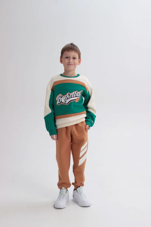 Брюки трикотажные Коричневый - Anta sport фото 2