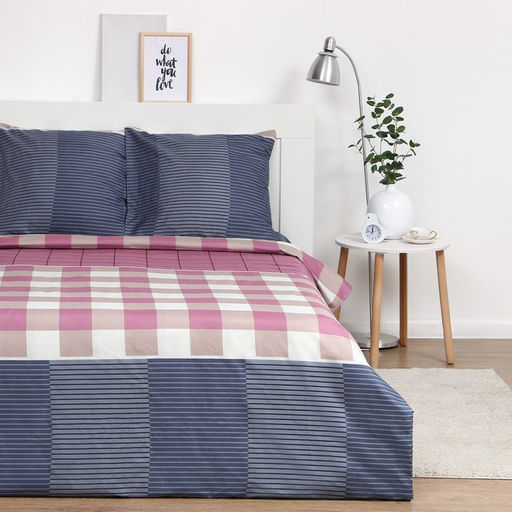 Постельное бельё Экономь и Я 2 сп Классика 175х215 см, 180х215 см, 70х70 см-2 шт, полисатин, 80 г/м