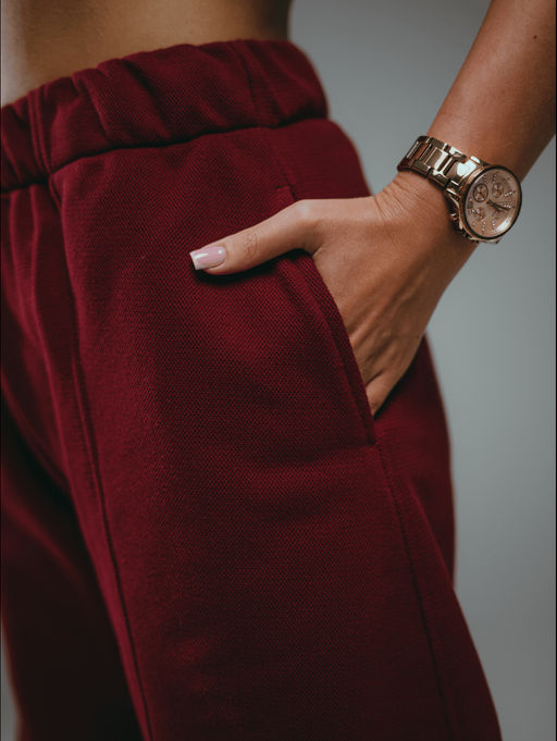 Габриэль брюки женские (бордо)