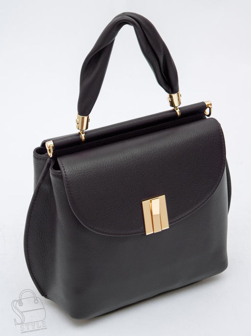 Сумка женская кожаная 1109-1MP coffee Polina&Eiterou