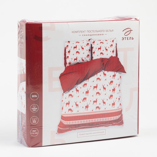 Постельное бельё 1.5-спальное «Этель. Скандинавия», бязь