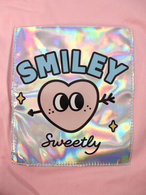Сумка шоппер "Smiley", pink