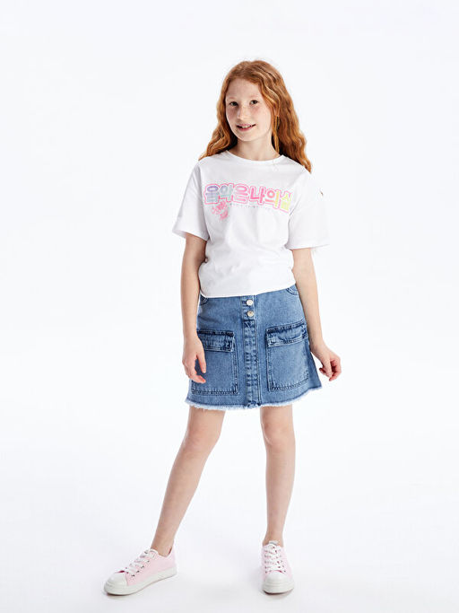 K?z ?ocuk Jean Etek - Waikiki фото 2