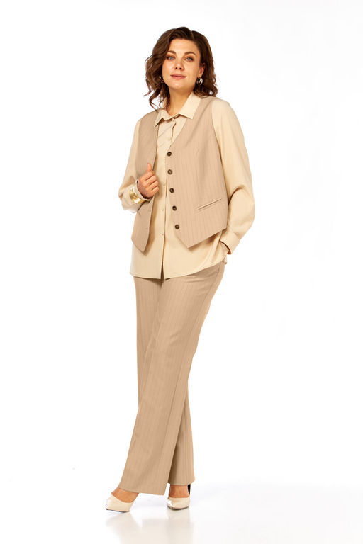 Костюм Olga Style С946 беж