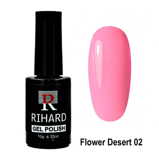 Rihard Flower Desert Gel Polish Гель-лак - коллекция "Цветочный десерт", 10 мл, №02