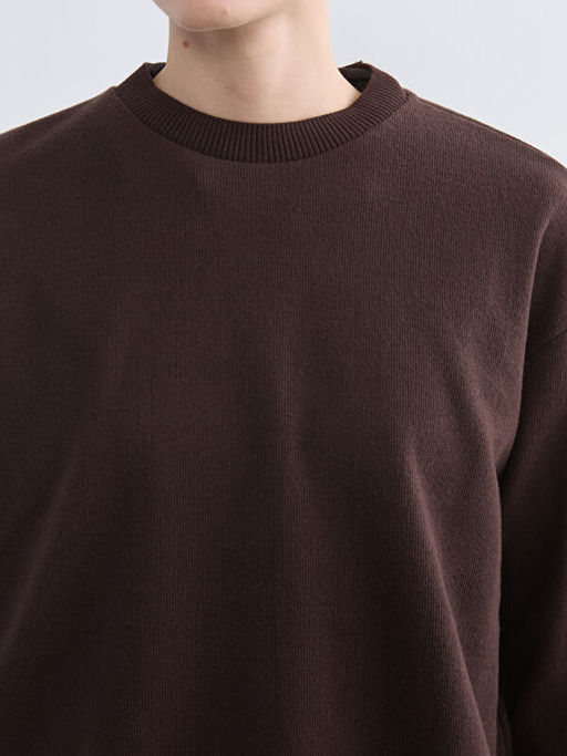 Bisiklet Yaka Kad?n Sweatshirt