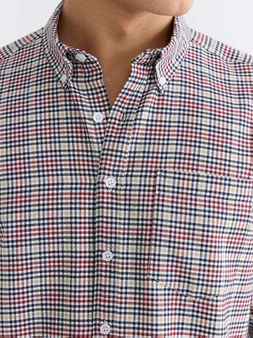 Regular Fit Ekose Erkek G?mlek