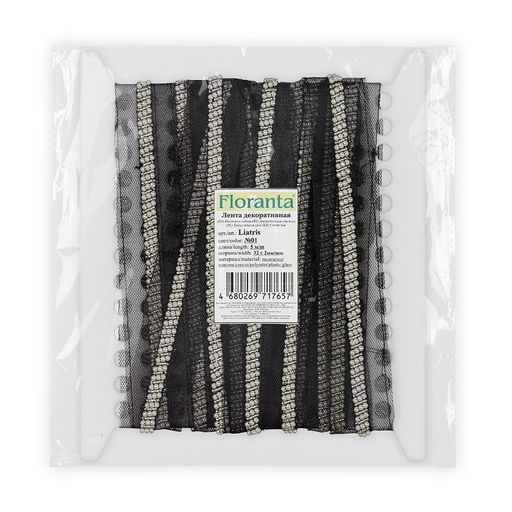 Liatris 32 мм 5 м СК/Распродажа №01 черный