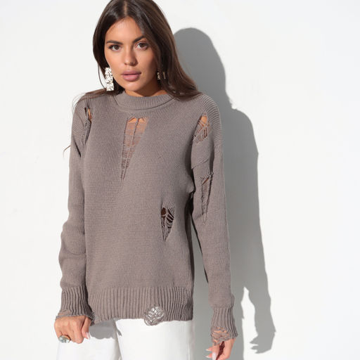 Джемпер Модный резонанс (natural) - Charutti фото 2