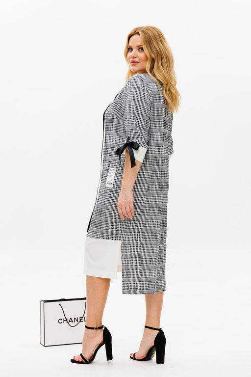 Платье Michel Chic 2163 черный, белый  фото 4