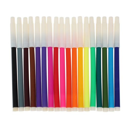 Фломастеры 18 цветов Принцесса, невентилируемый колпачок - Calligrata фото 6