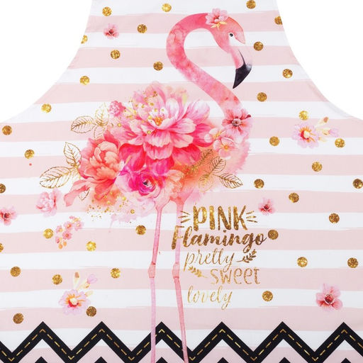 Фартук Этель "Pink flamingo" 60х65 см, 100% хлопок, саржа 190 г/м²