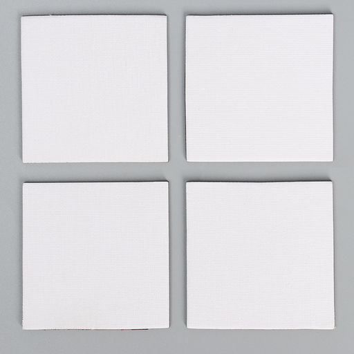 Набор холстов на магните «Квадрат», 7.5 см, 4 шт.