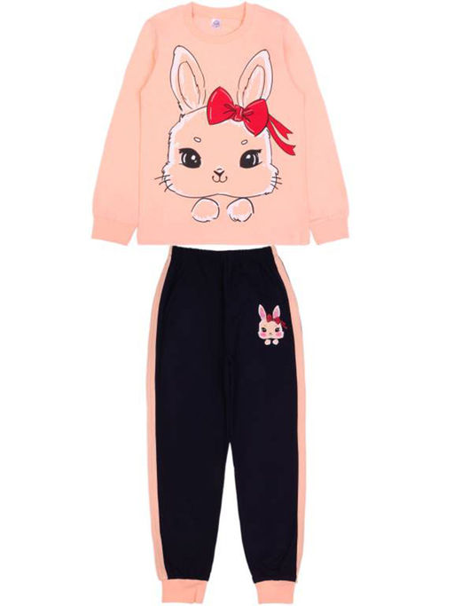 SS6011.С2 Пижама для девочки - Almond фото 2