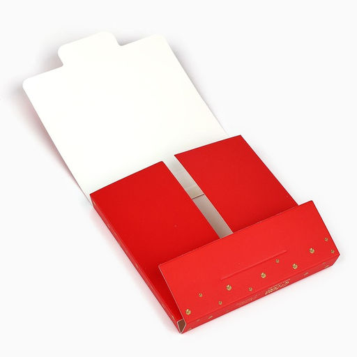 Цена за 5 шт. Коробка для шоколада новогодняя «С Новым счастьем», с окном, 10×1×10 см