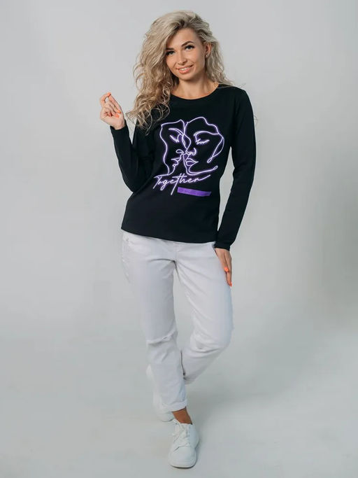 Лонгслив женский 151 - Вега фото 13