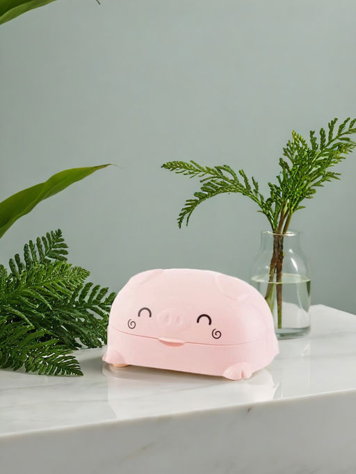 Мыльница Pig, pink (7,5*15,5 см)