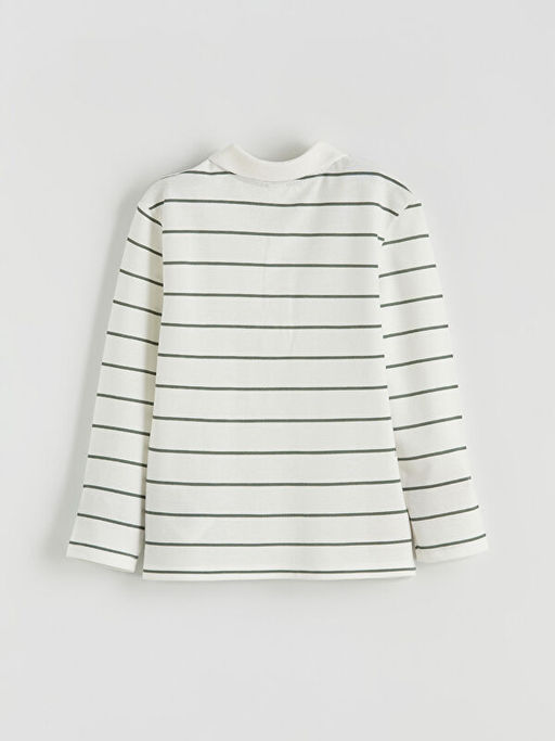 Erkek ?ocuk ?izgili Polo Yaka Ti??rt